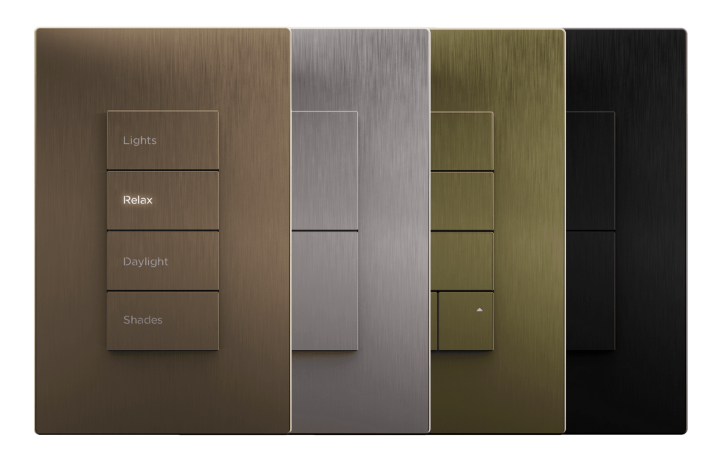 Adaptive smart lighting system showcasing different brightness levels for ambiance and energy efficiency.